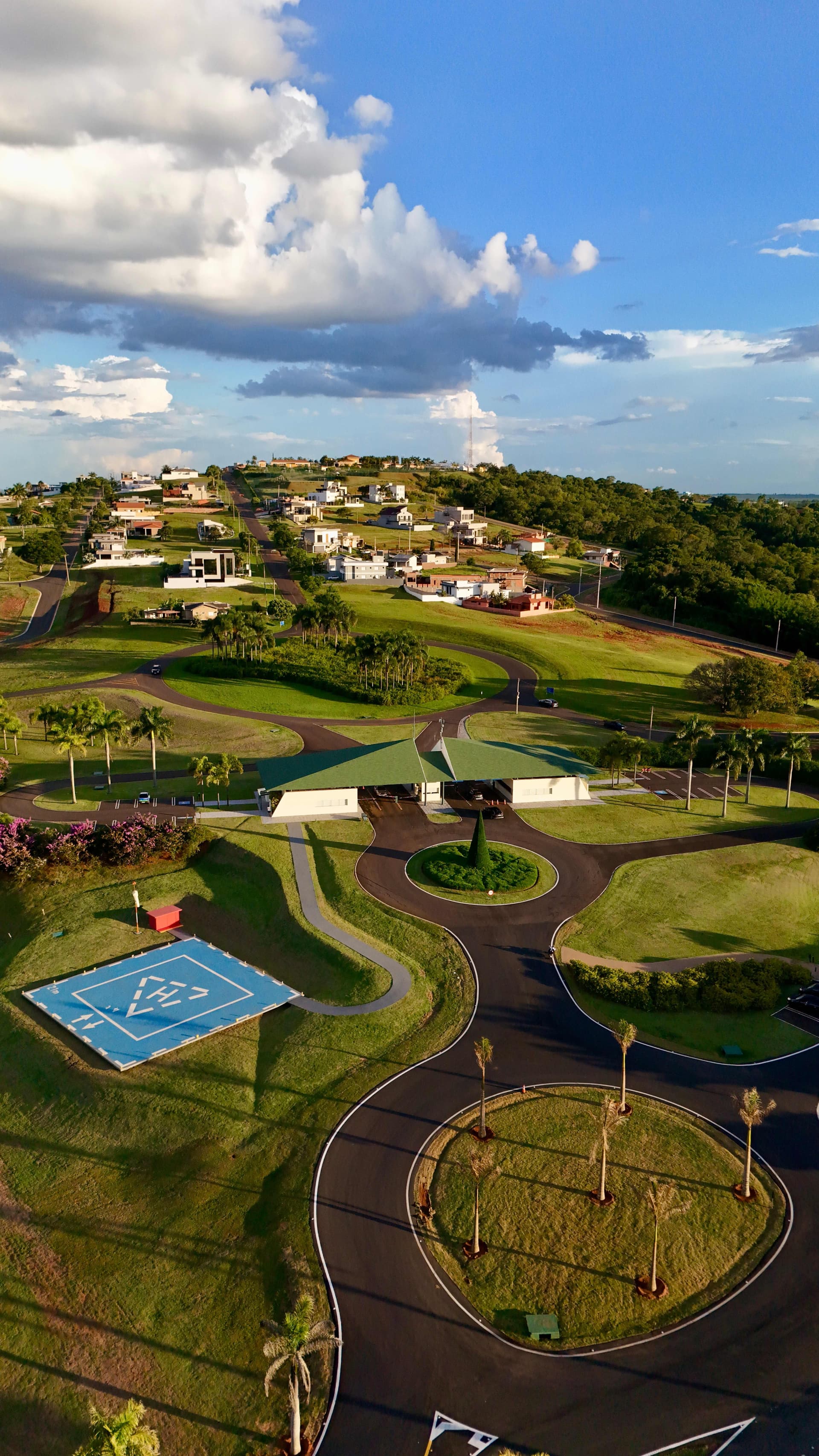 Vista aérea do Ninho Verde II